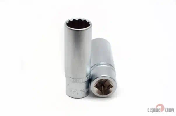 77919 — Головка 19мм 12 гранная сервис ключ высокая СЕРВИС КЛЮЧ